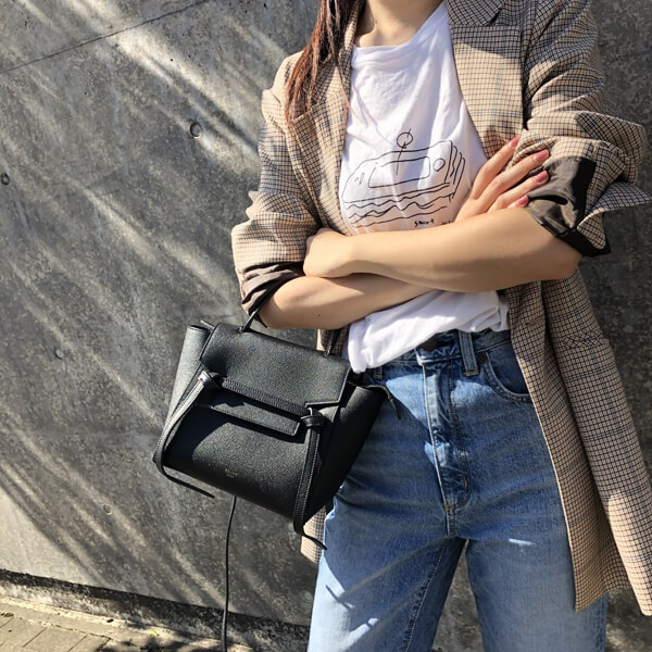  セリーヌ偽物 ナノ ベルト バッグ 2020年春夏新作 ベルトシリーズ